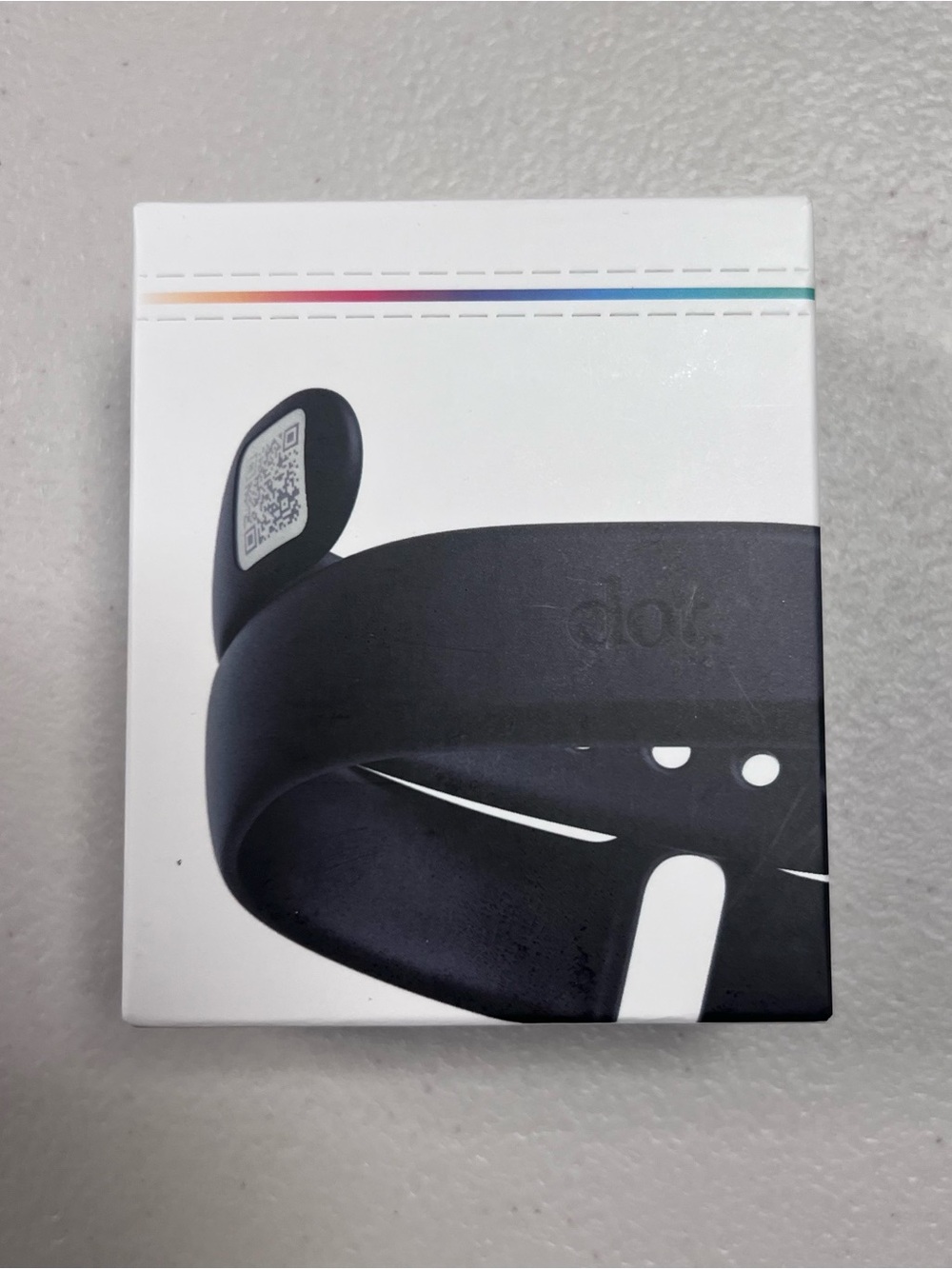 NIB Dot Business Card Band in Black Tech